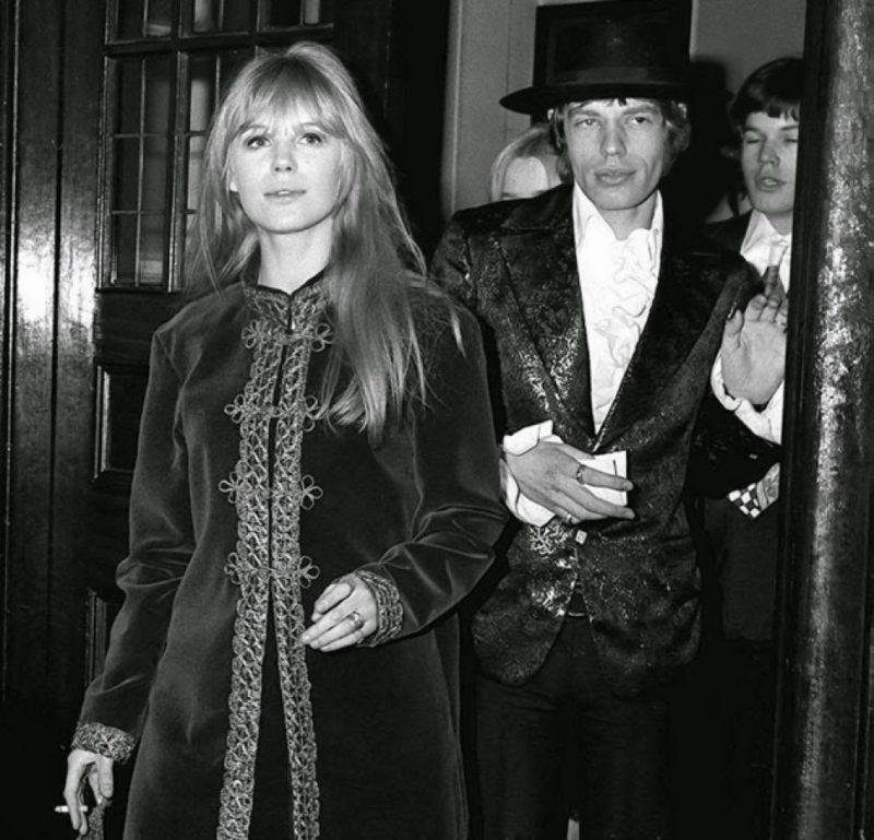 Marianne Faithfull & Mick Jagger (35)