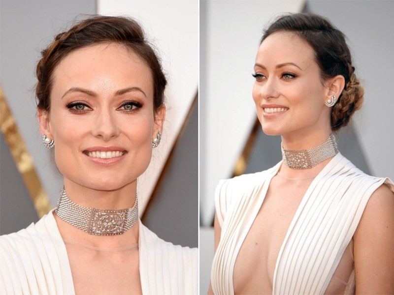 ClioMakeUp-oscar-2016-look-trucco-make-up-abiti-vestiti-capelli-beauty-olivia-wilde