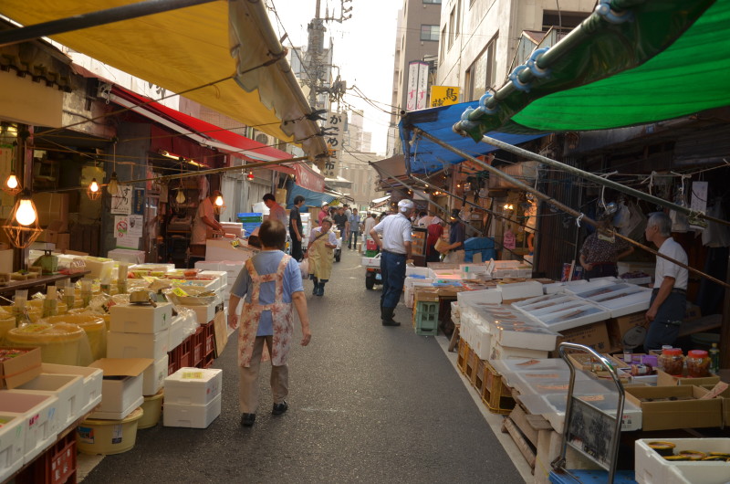 11 mercato del pesce di Tokyo