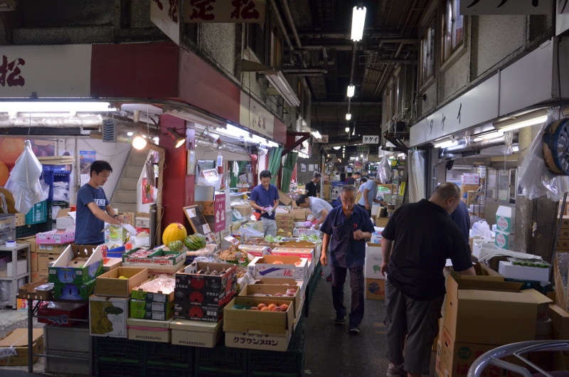 9 mercato del pesce di Tokyo