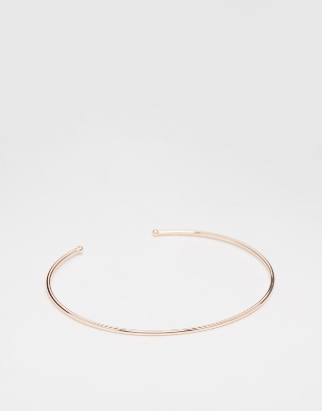 rose gold sterling silver fine cuff