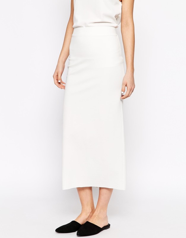 weekday high waist skirt