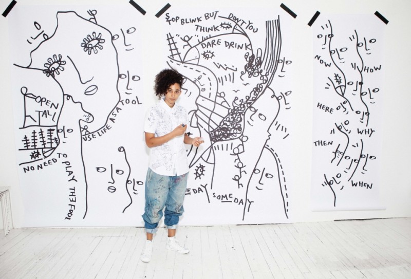 Shantell Martin Draws on Every