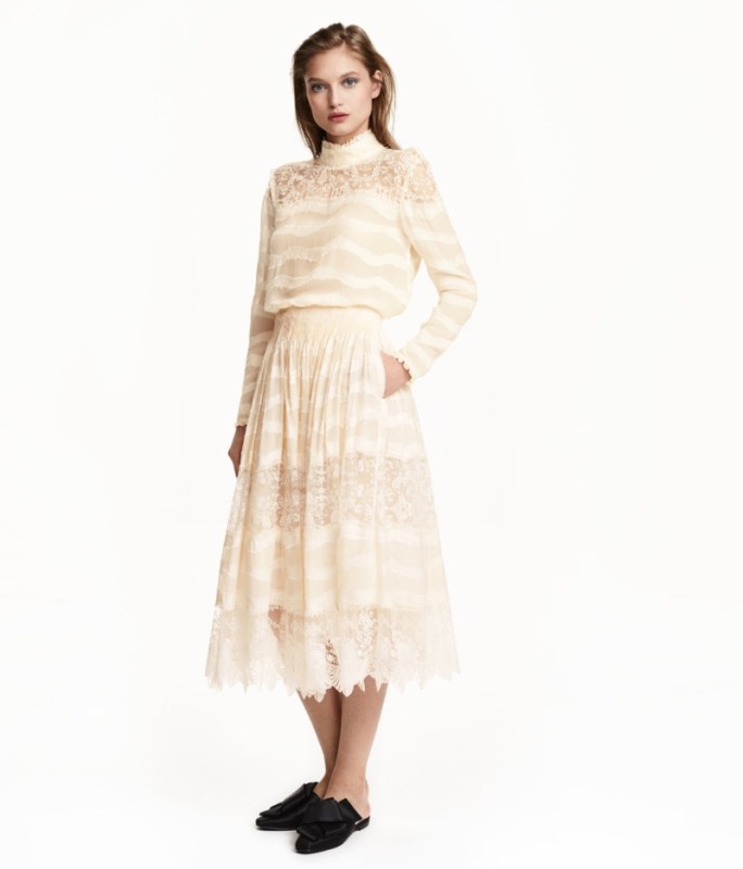HM-Conscious-Silk-Blend-Skirt-Lace