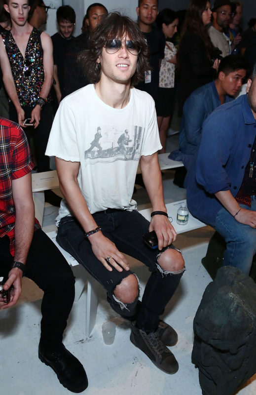 NEW YORK, NY - JULY 13: Singer Cobi Mike attends Rochambeau - Front Row - New York Fashion Week: Men's S/S 2017 at Skylight Clarkson Sq on July 13, 2016 in New York City. (Photo by Astrid Stawiarz/Getty Images)
