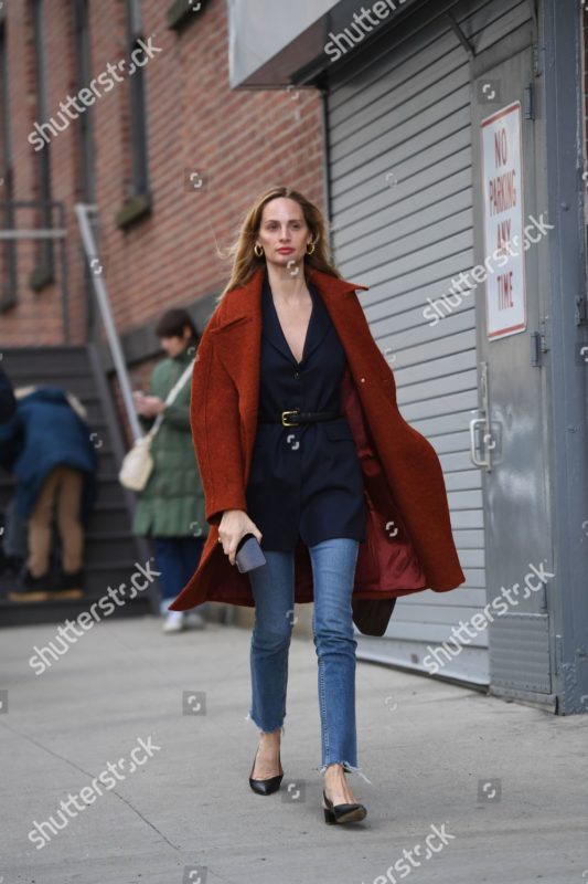 Mandatory Credit: Photo by Shutterstock (10101257hi) Lauren Santo Domingo Street Style, Fall Winter 2019, New York Fashion Week, USA - 10 Feb 2019